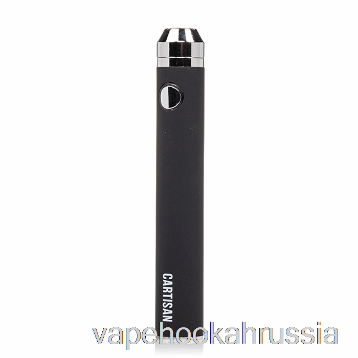 Vape Juice Cartisan Button VV 1300 510 аккумулятор черный